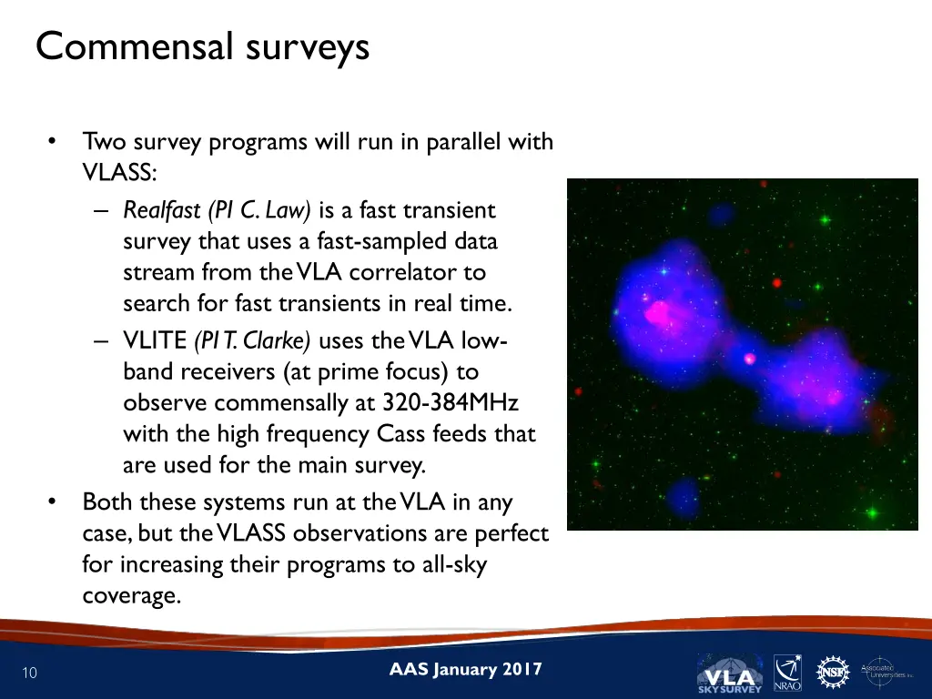 commensal surveys