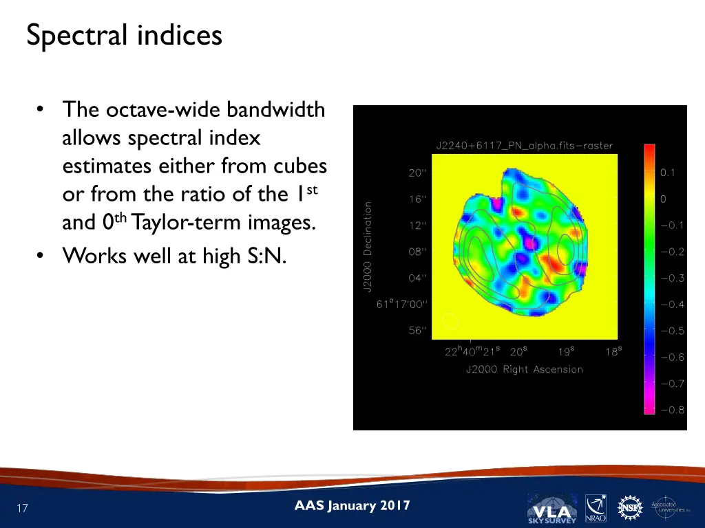 spectral indices