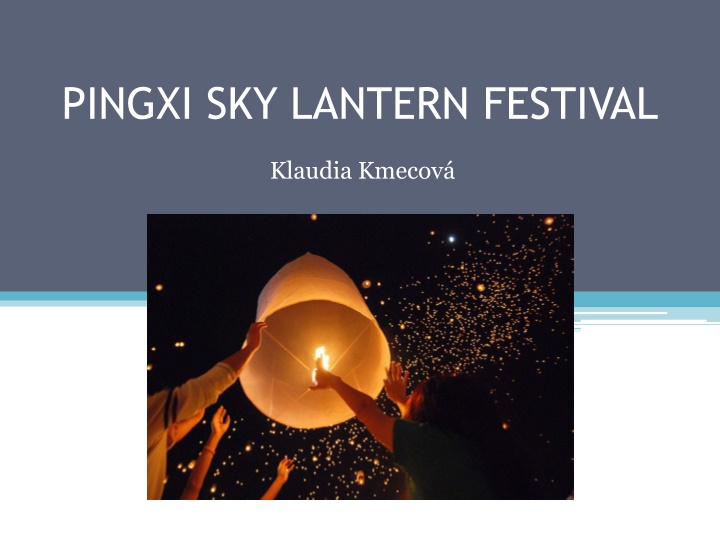 pingxi sky lantern festival