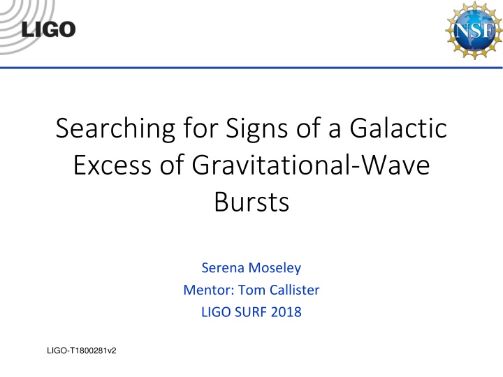 searching for signs of a galactic excess