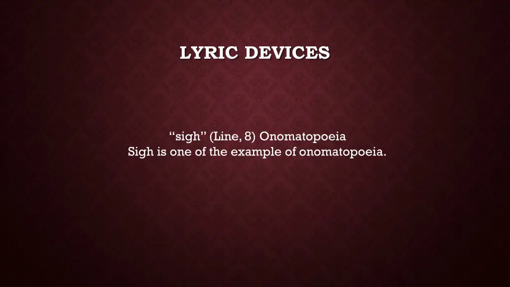 lyric devices