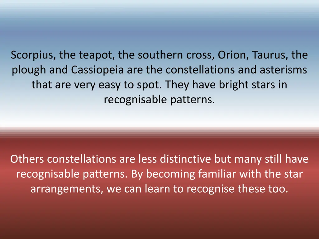 scorpius the teapot the southern cross orion