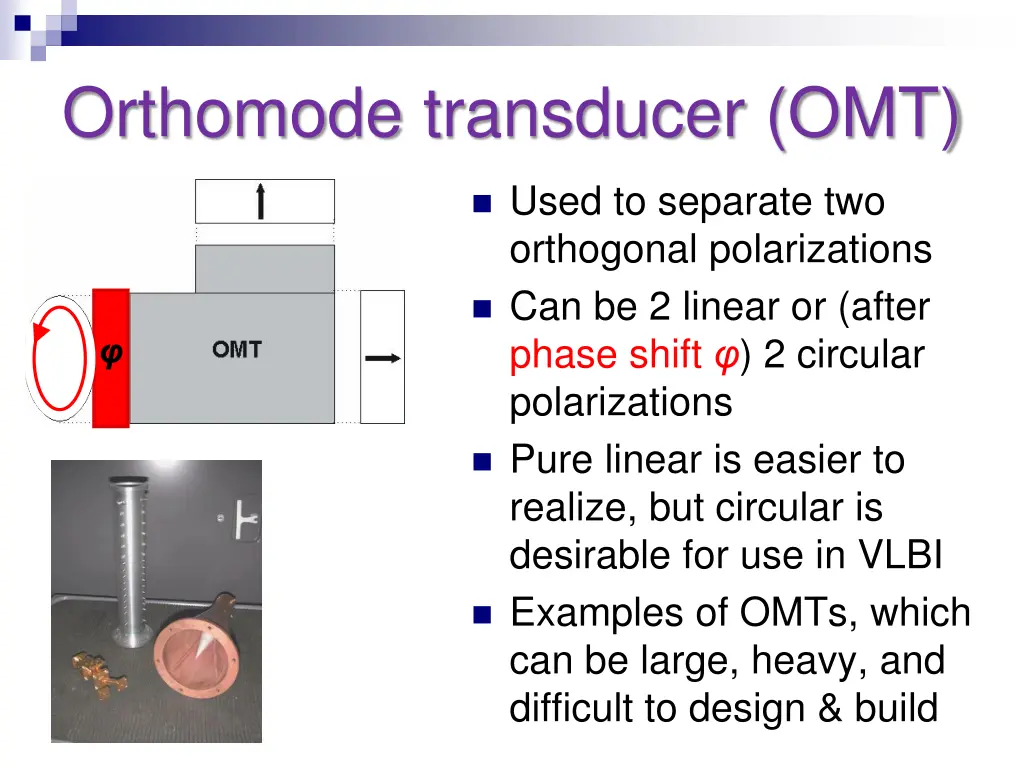 orthomode transducer omt