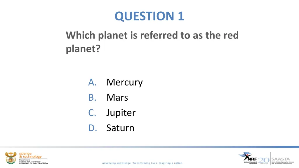 question 1