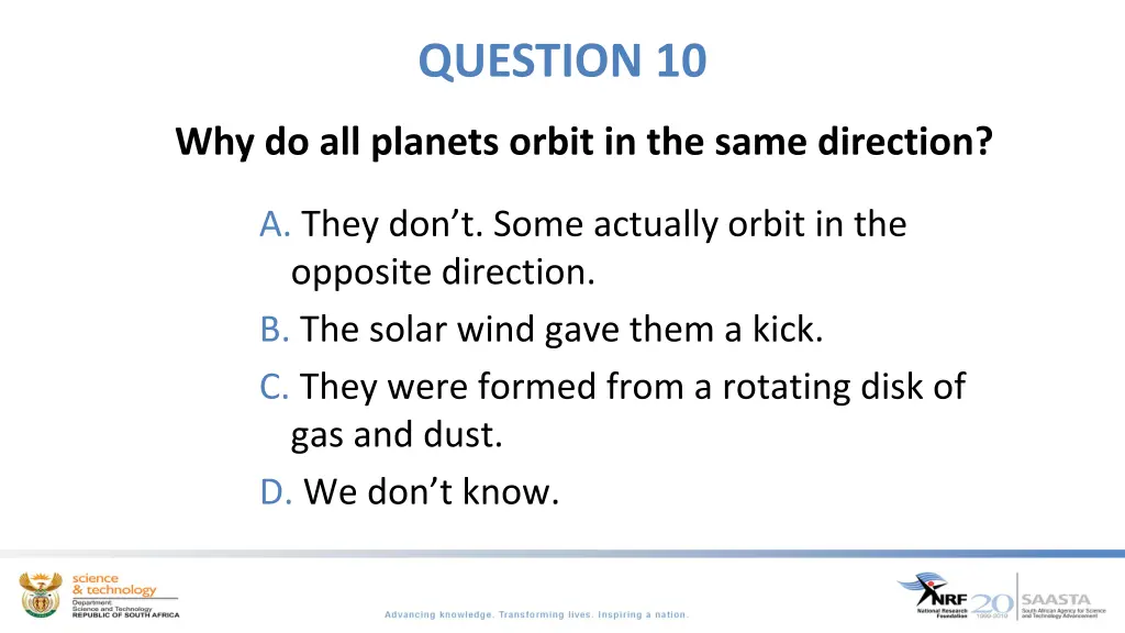 question 10