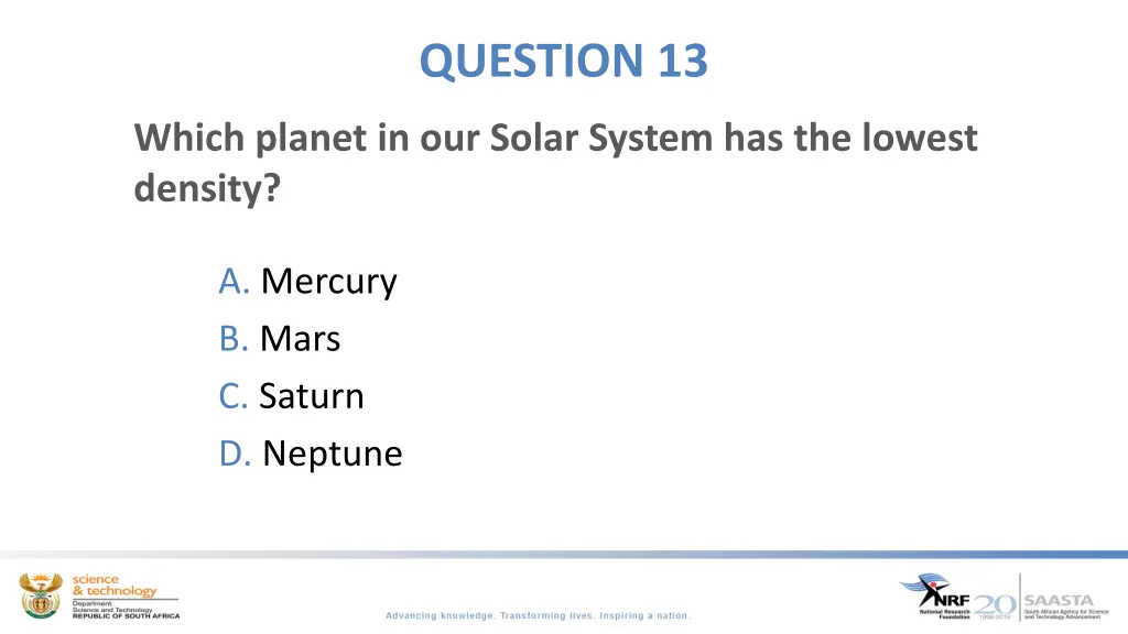 question 13