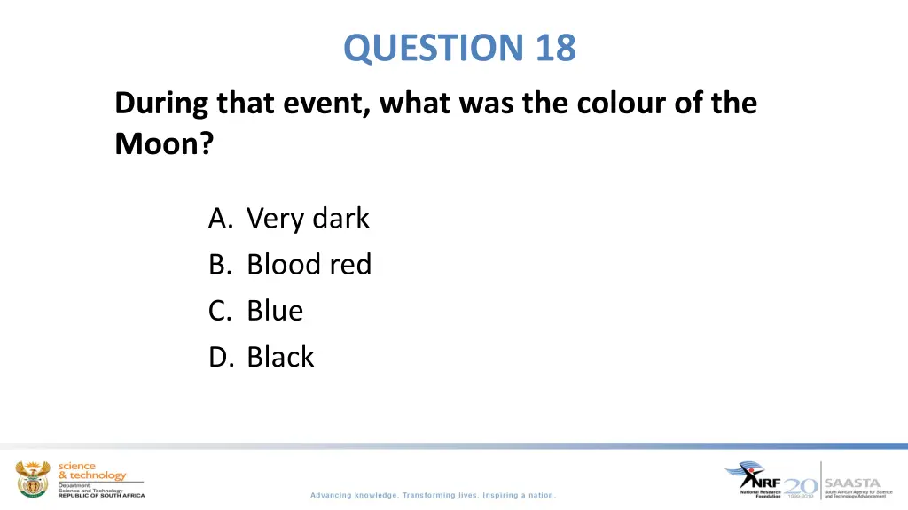 question 18