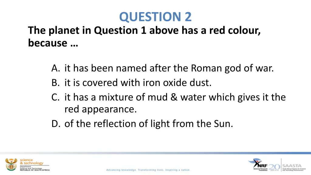 question 2