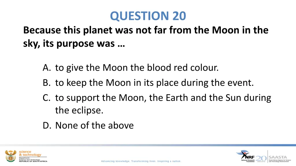 question 20