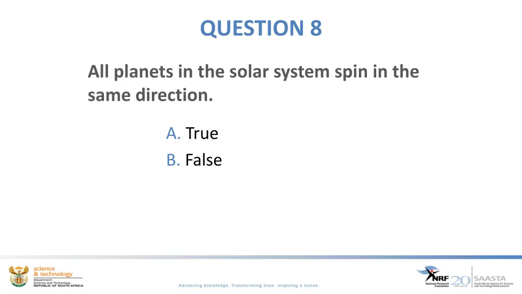 question 8