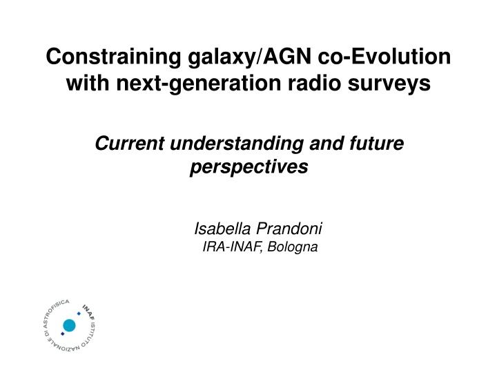 constraining galaxy agn co evolution with next