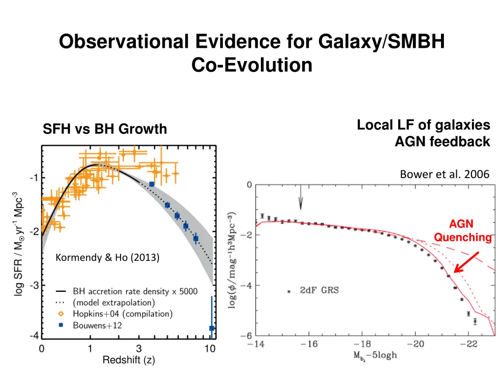 observational evidence for galaxy smbh