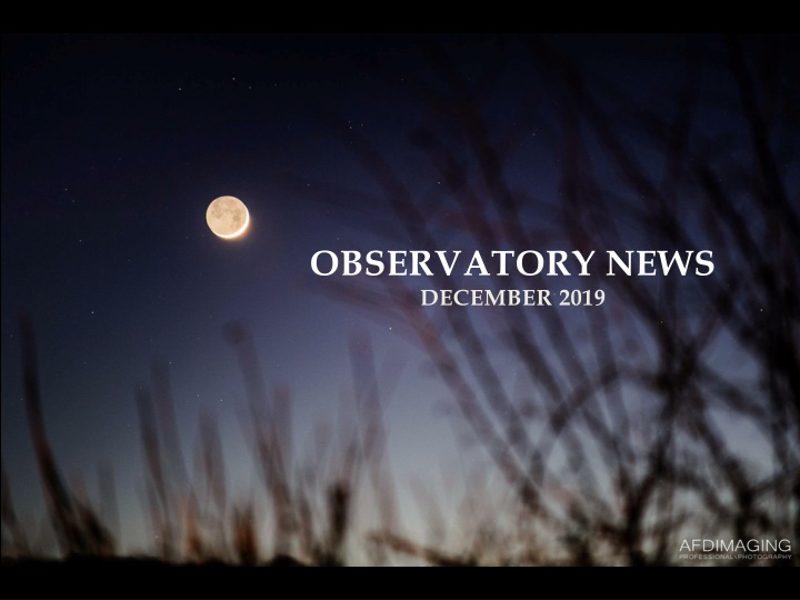 observatory news december 2019