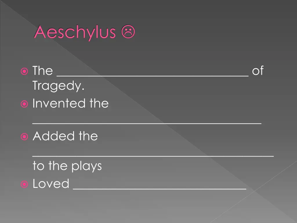 aeschylus