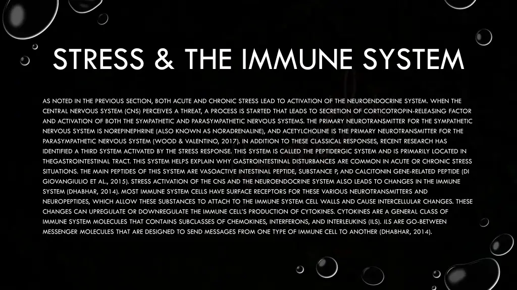 stress the immune system 3