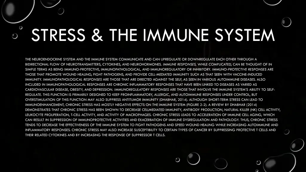 stress the immune system 4