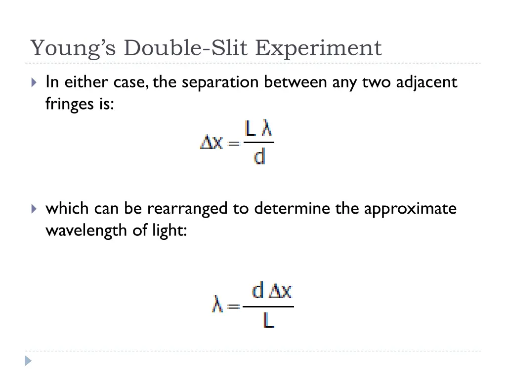 young s double slit experiment 11