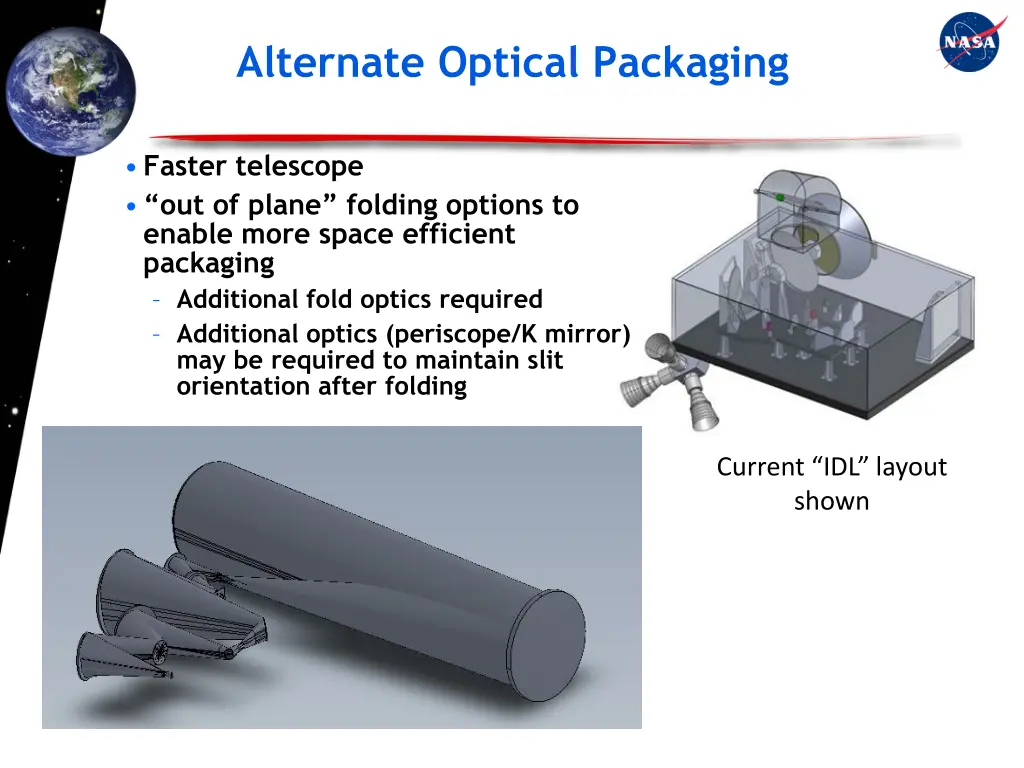 alternate optical packaging