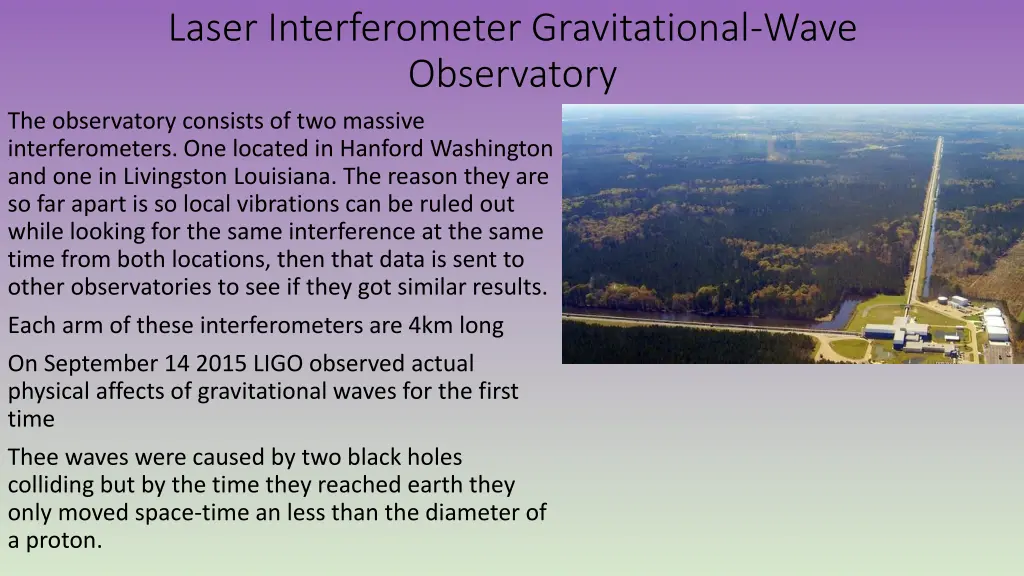 laser interferometer gravitational wave