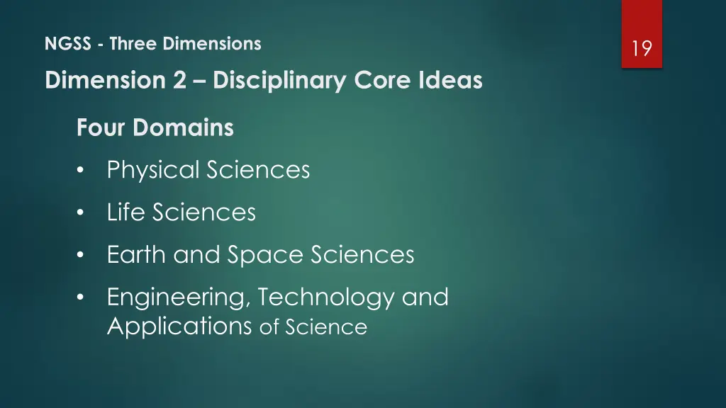 ngss three dimensions dimension 2 disciplinary