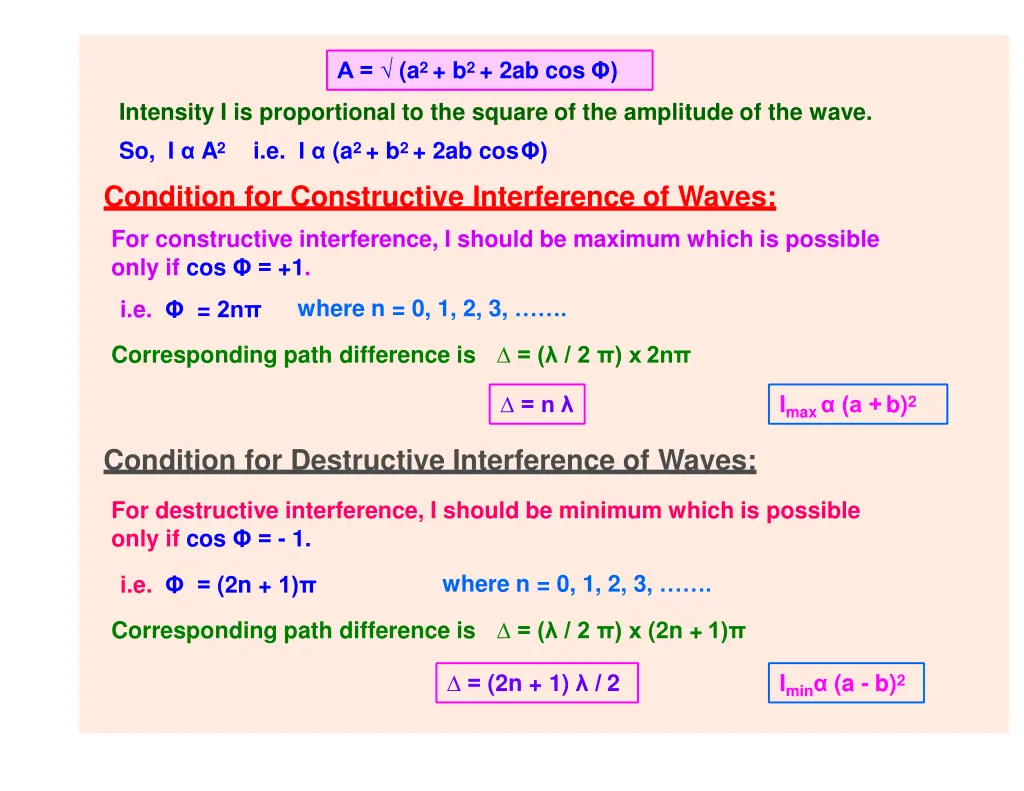 a a 2 b 2 2ab cos