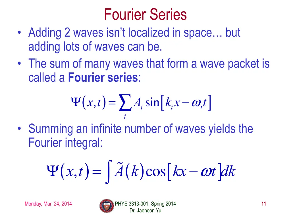 fourier series