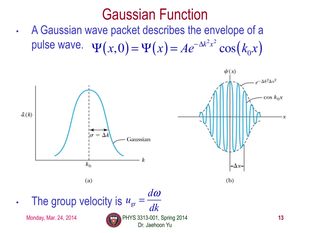 gaussian function