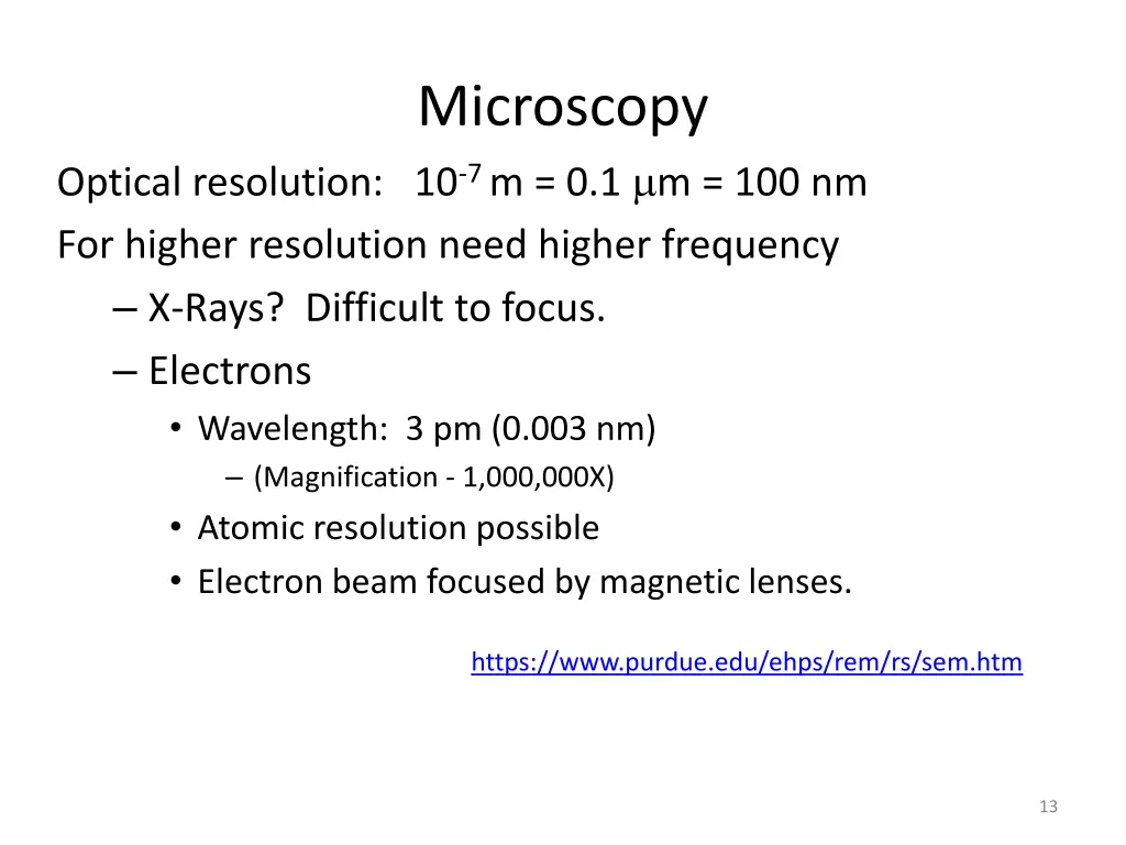 microscopy