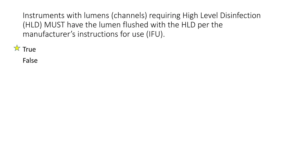 instruments with lumens channels requiring high