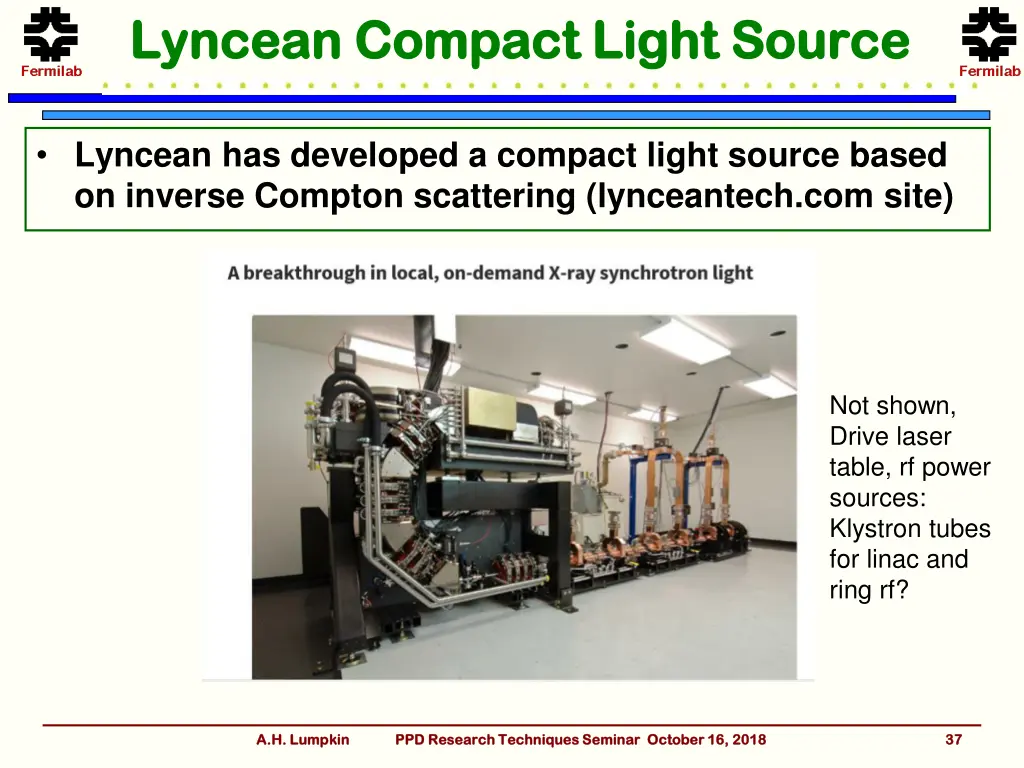 lyncean compact light source lyncean compact