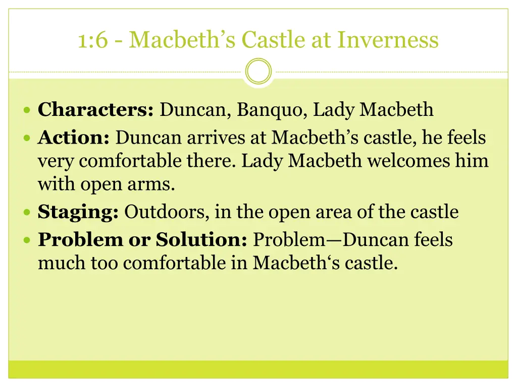 1 6 macbeth s castle at inverness