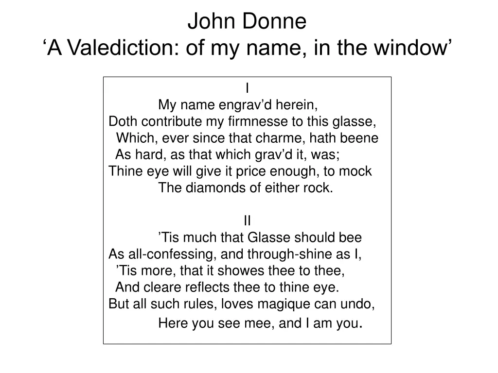 john donne