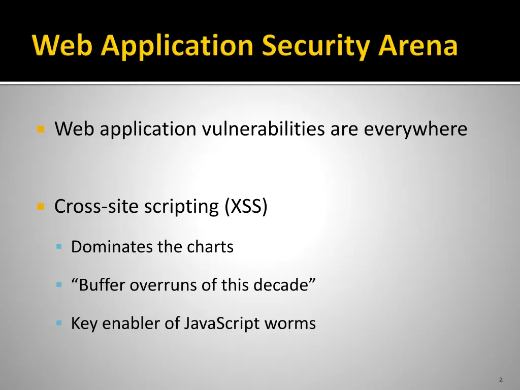 web application vulnerabilities are everywhere