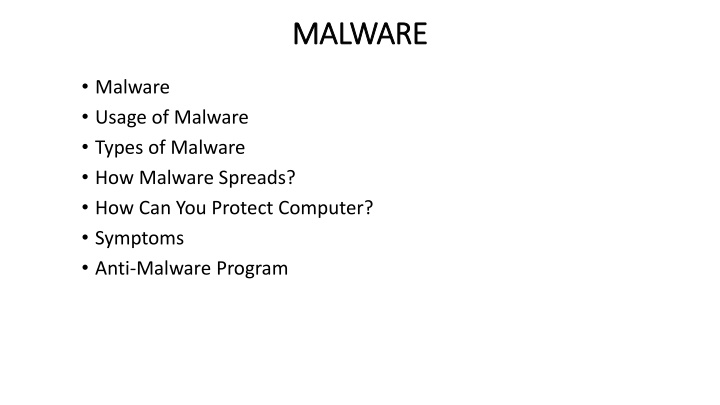 malware malware