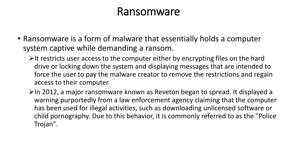 ransomware ransomware