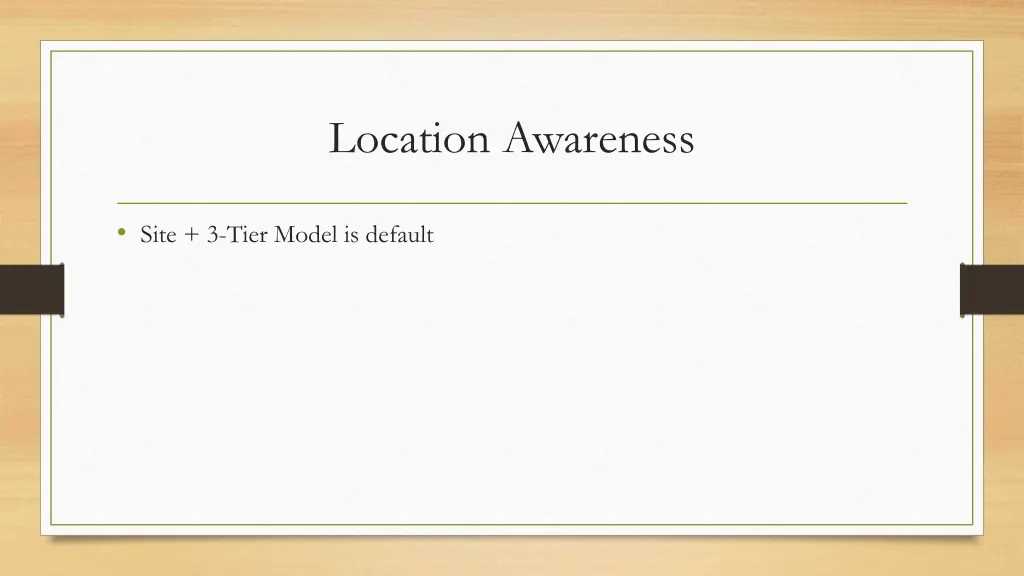 location awareness