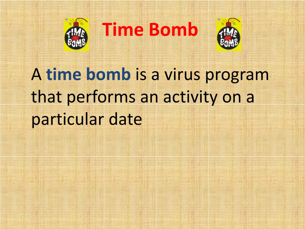 time bomb