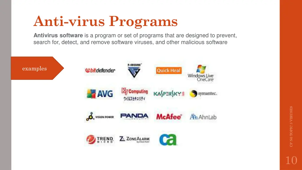 anti virus programs antivirus software