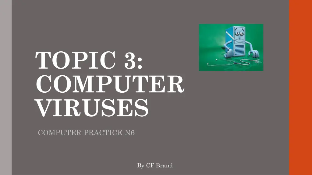 topic 3 computer viruses