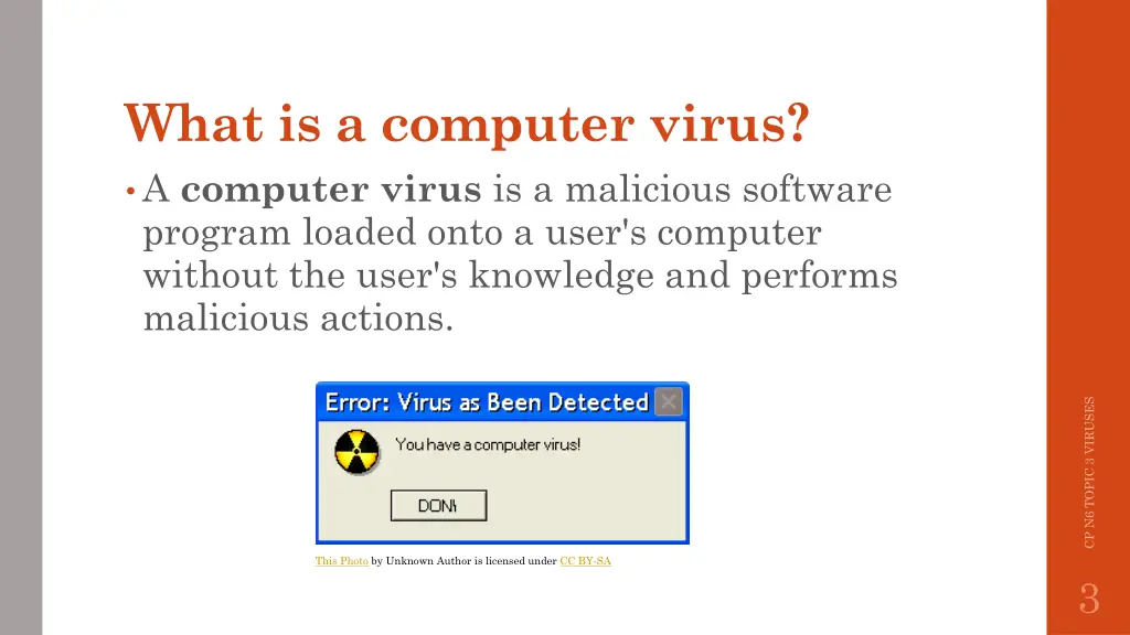 what is a computer virus a computer virus