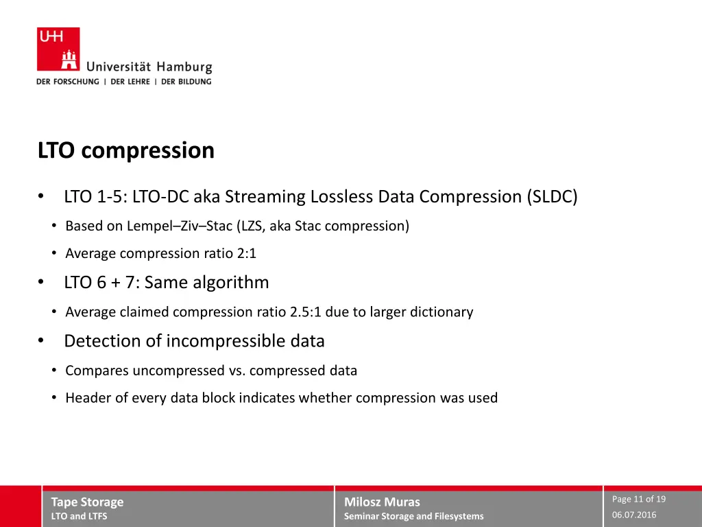 lto compression