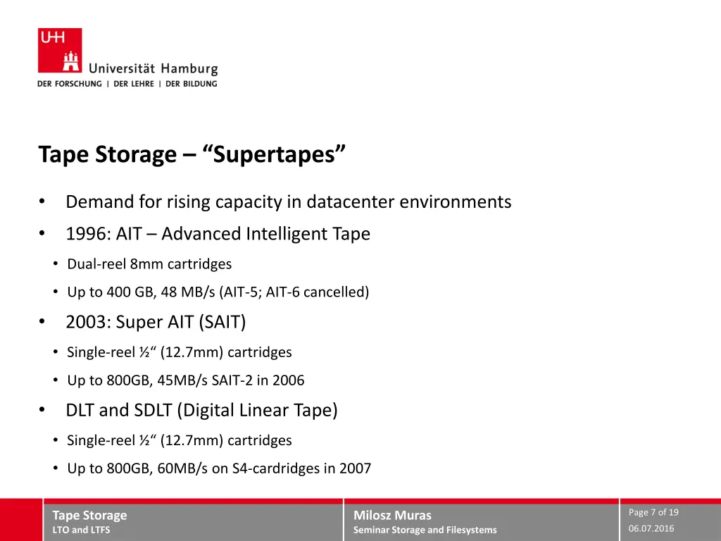 tape storage supertapes