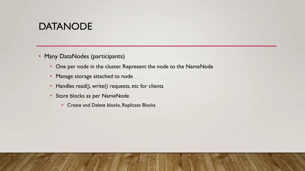 datanode