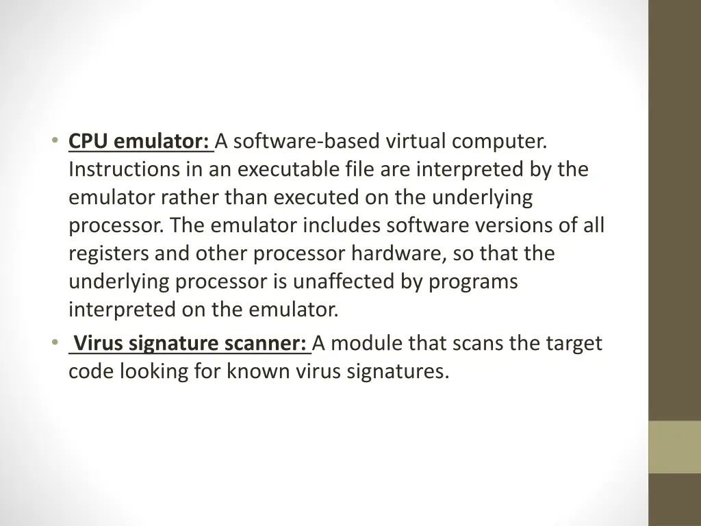 cpu emulator a software based virtual computer