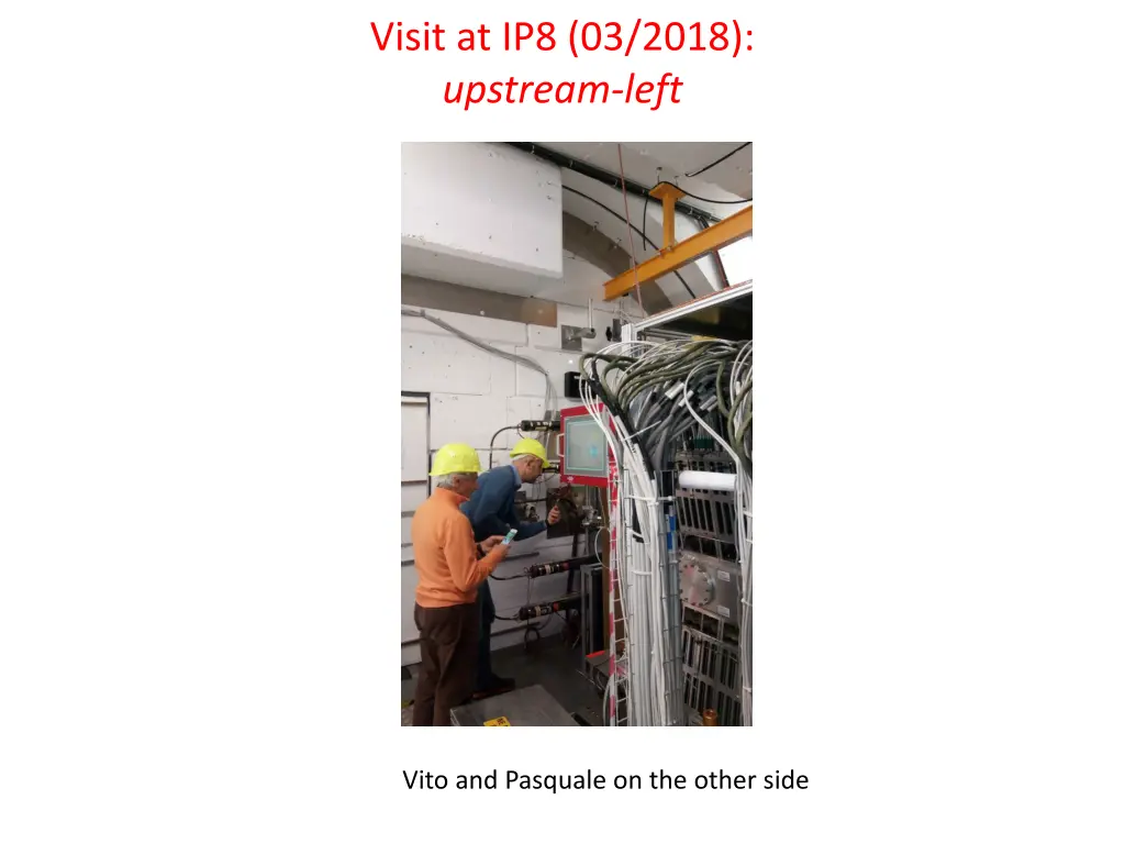 visit at ip8 03 2018 upstream left