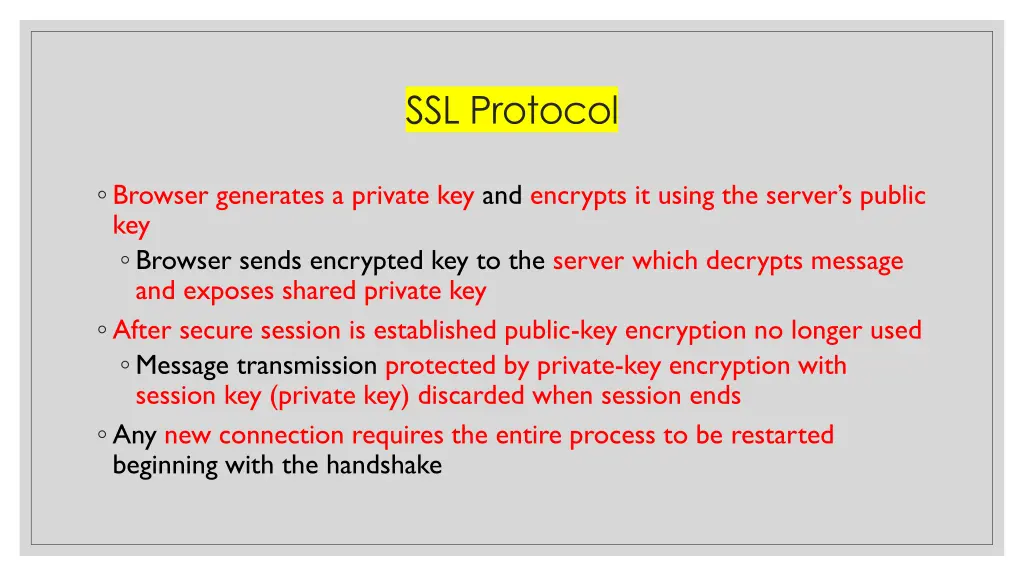 ssl protocol