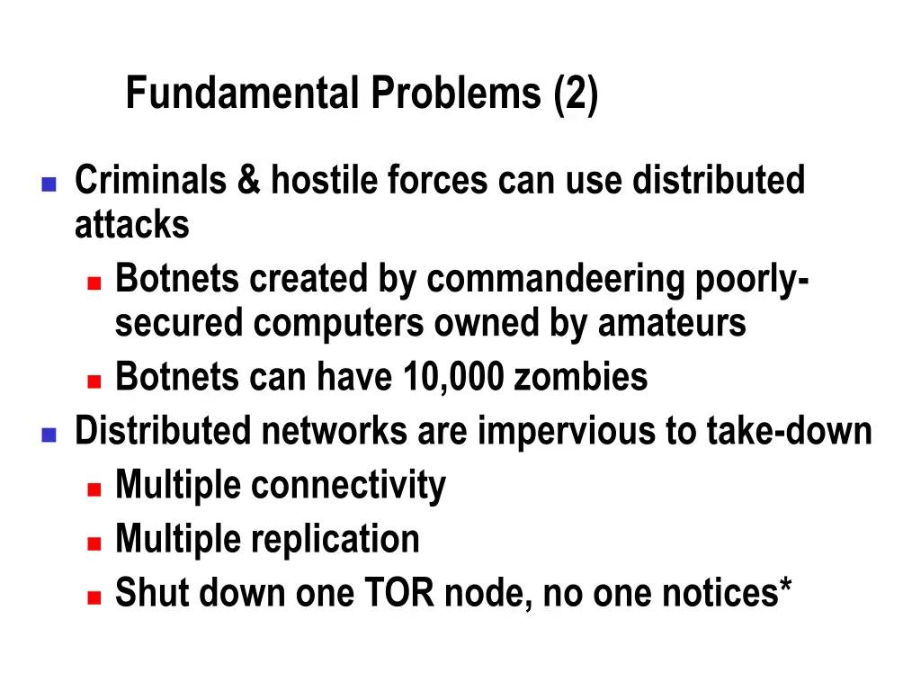 fundamental problems 2