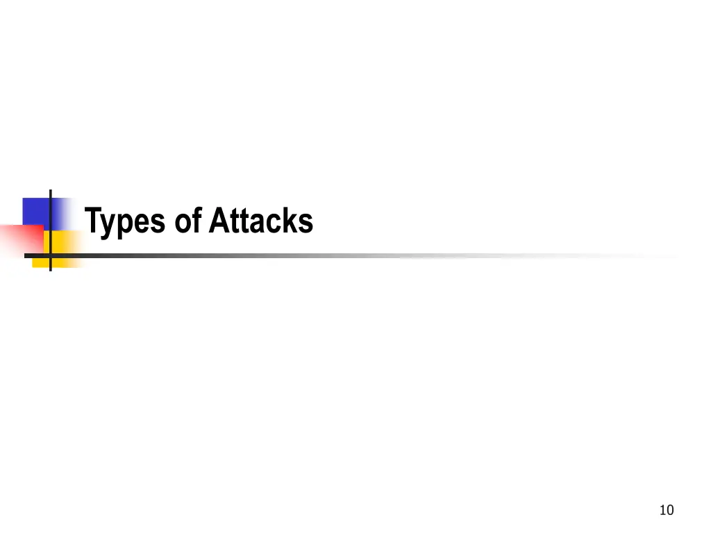 types of attacks