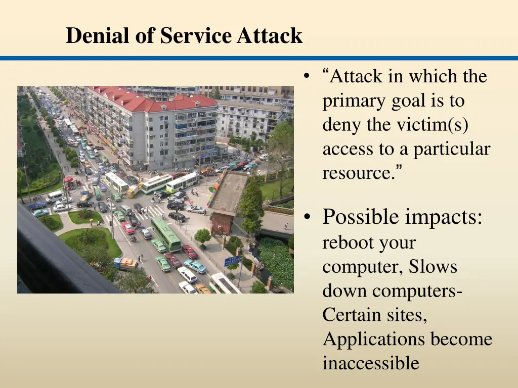 denial of service attack