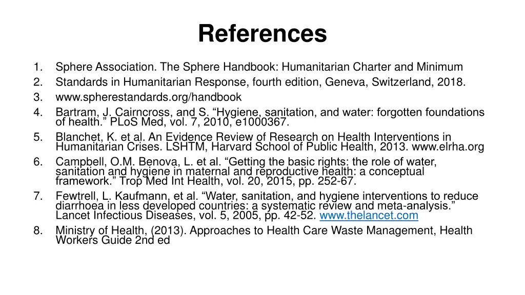 references